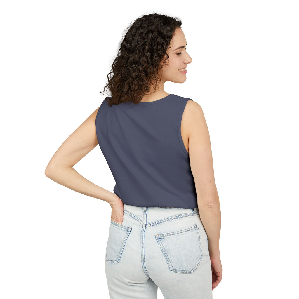 Soft Garment-Dyed Tank Top for Her:  Unity Heals