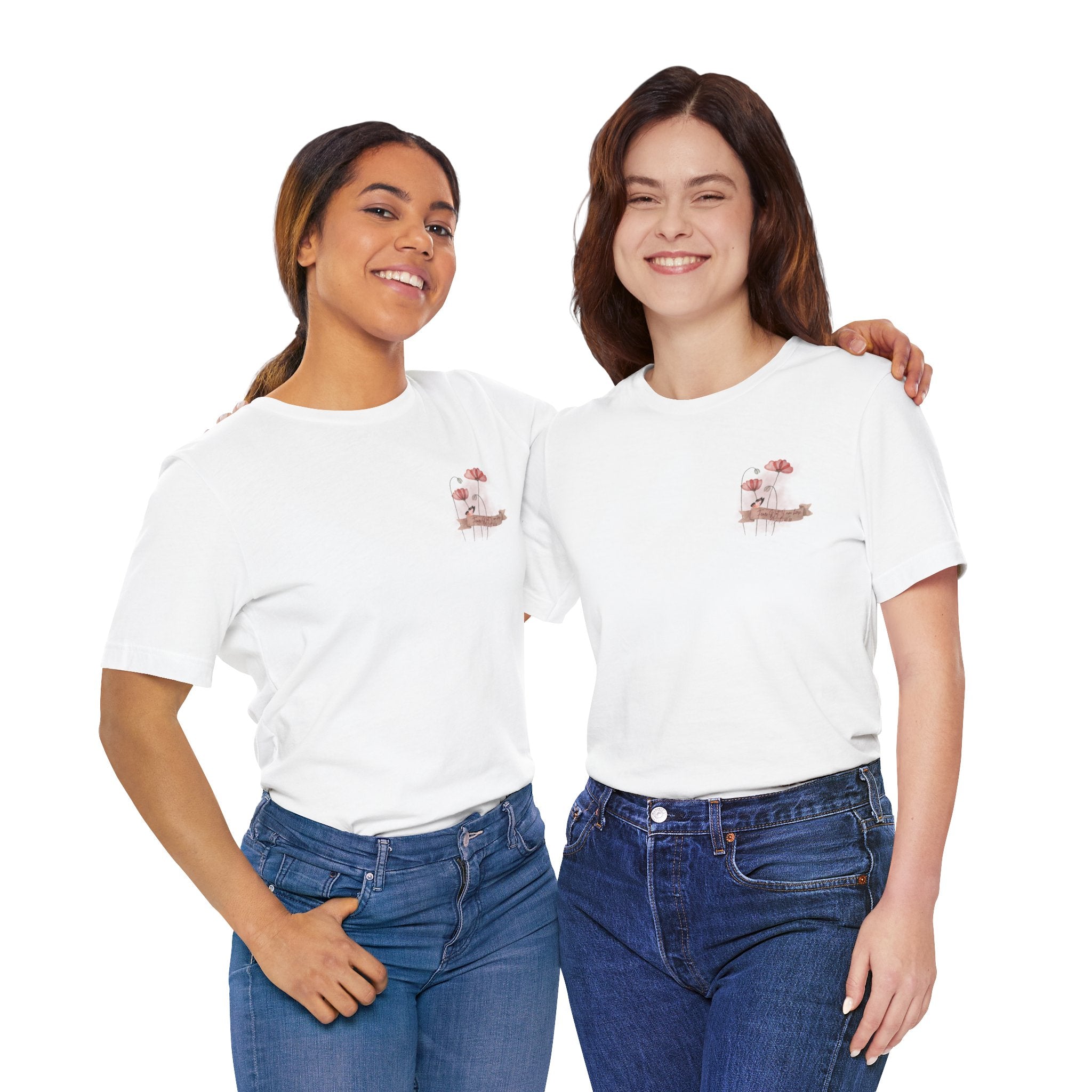Fear Not - I am here..  Adult Female Relaxed Comfort Tee