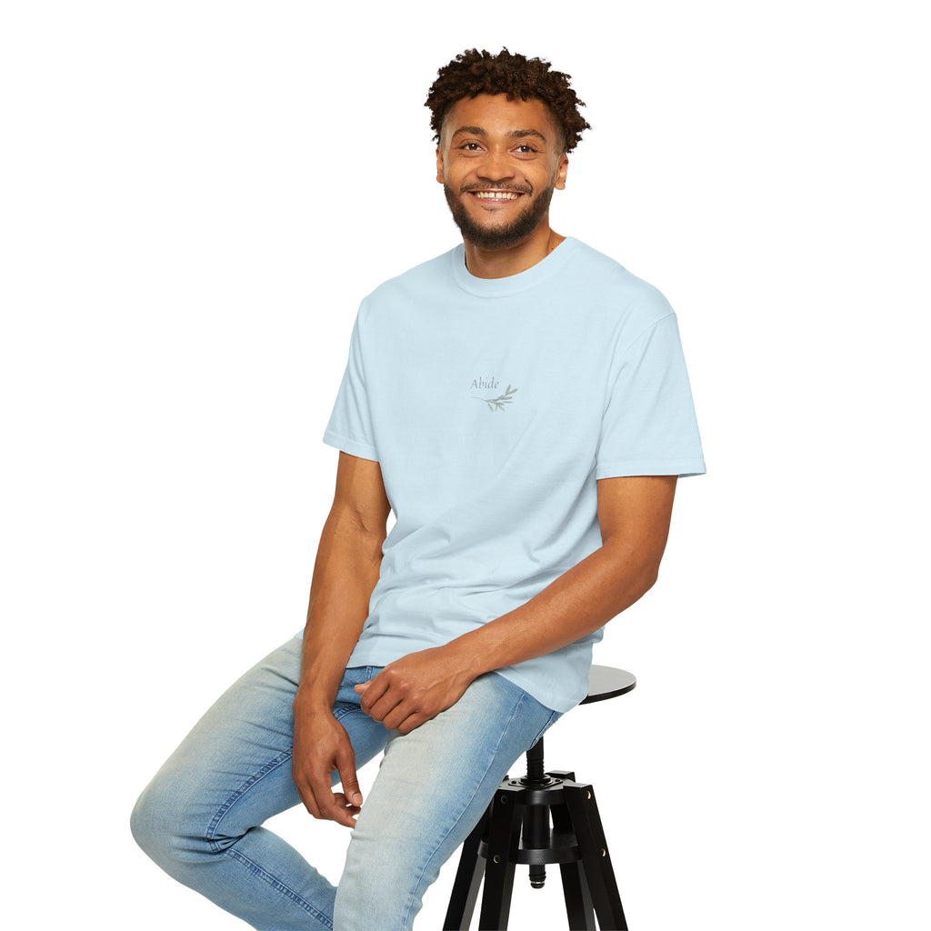 Abide -- Olive Branch  Peace Unisex Relaxed Tee