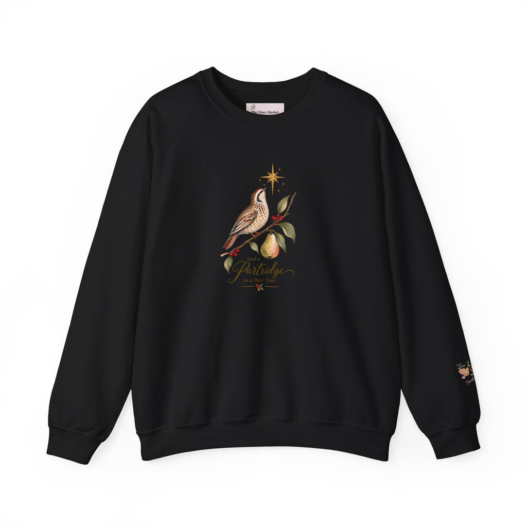 And a Partridge in a Pear Tree | Women's Christmas Crewneck Sweatshirt