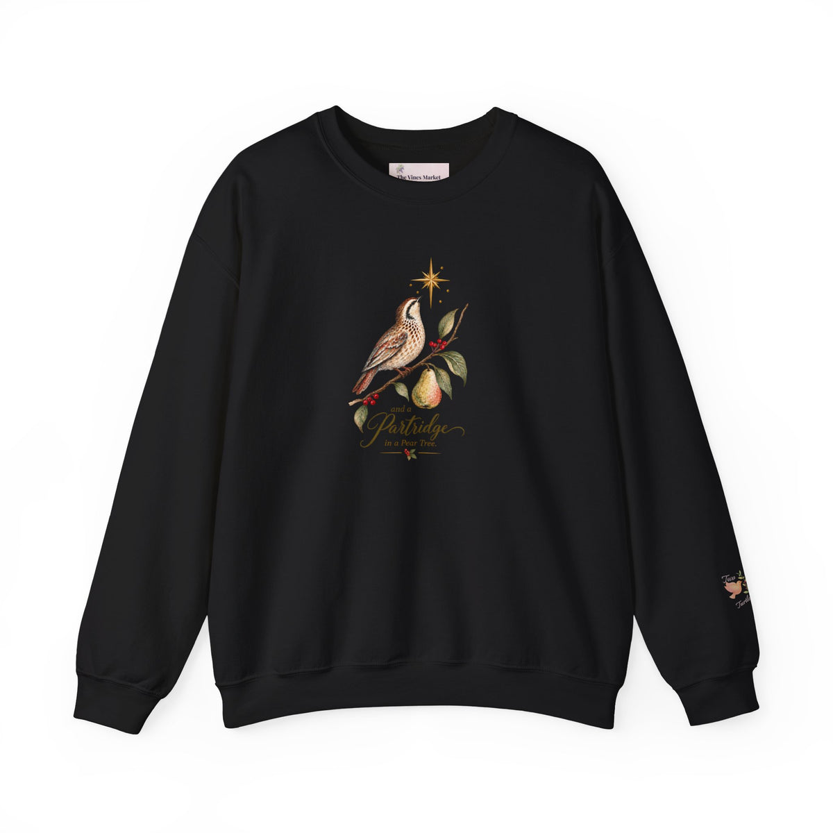 And a Partridge in a Pear Tree | Women's Christmas Crewneck Sweatshirt