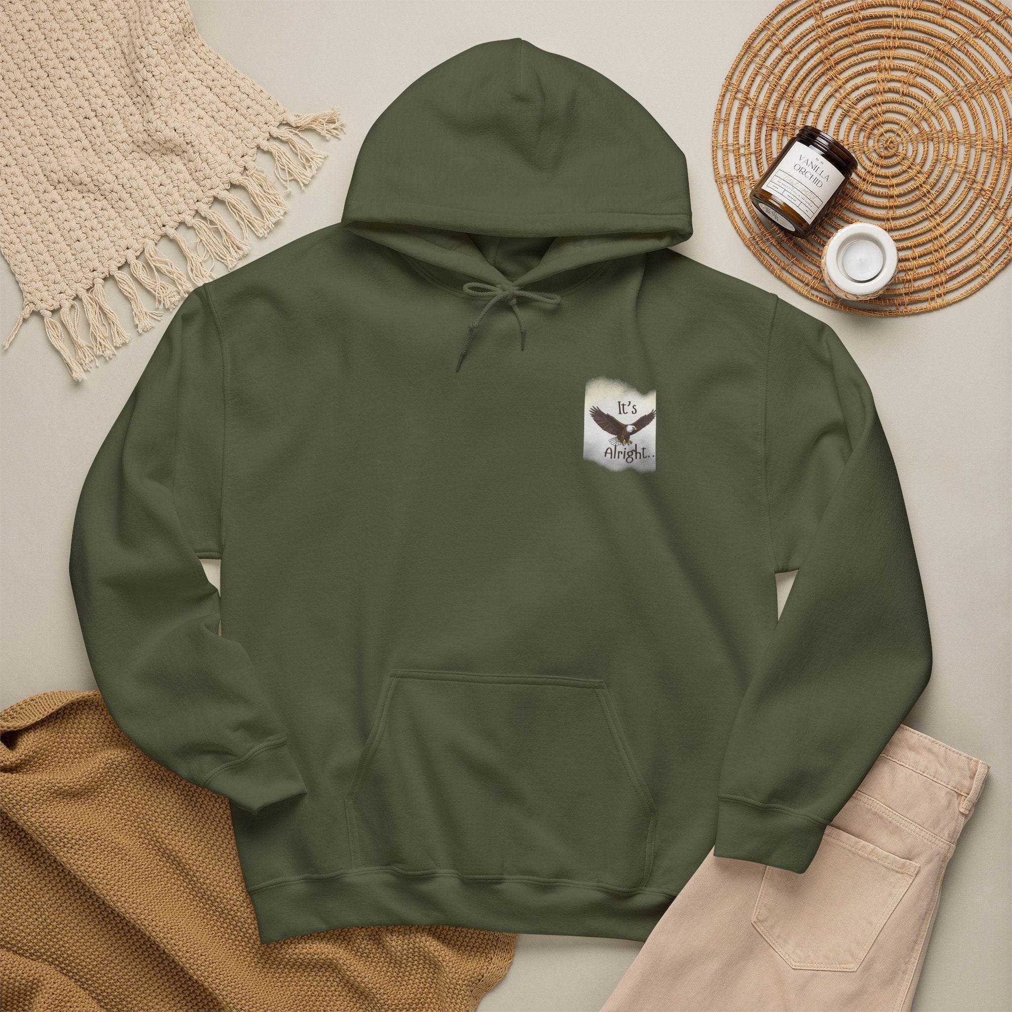 Here Comes The Sun — Unisex Retro Nature Graphic Hoodie