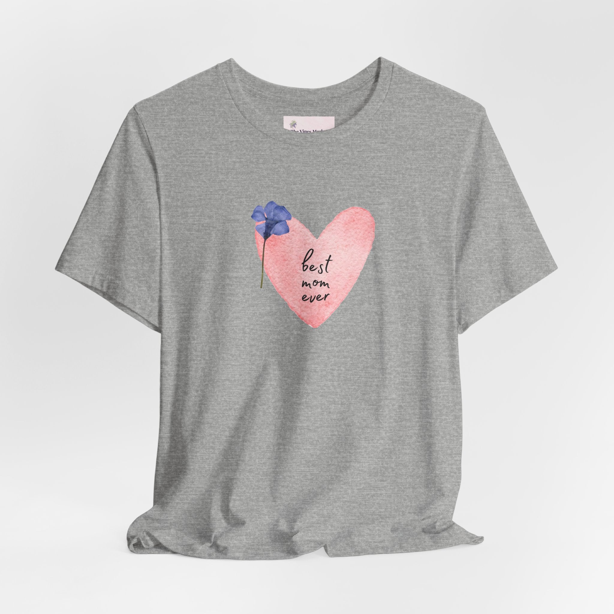Best Mom Ever Watercolor Adult Female Tee