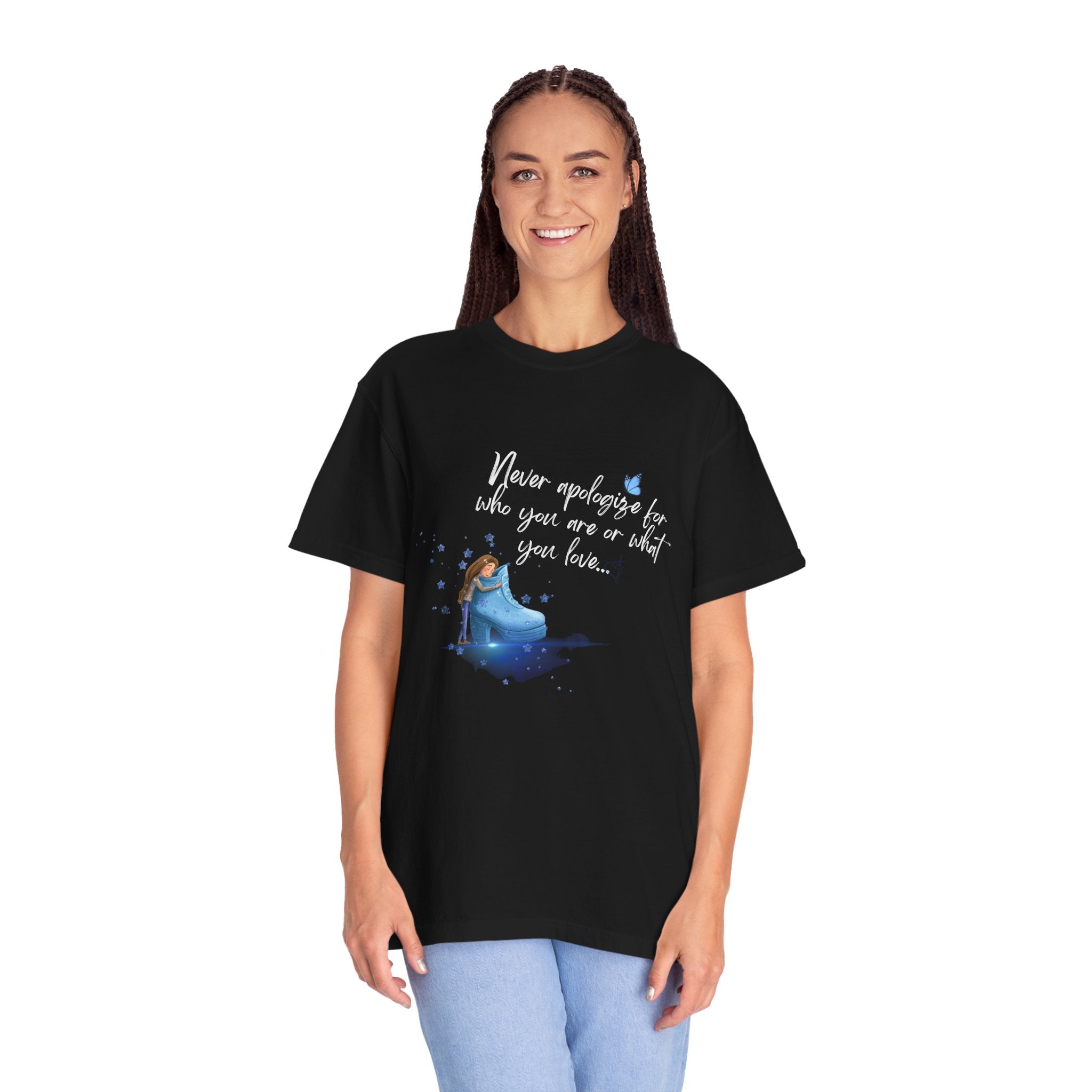 Never Apologize for What You Love   Women's Relaxed Tee