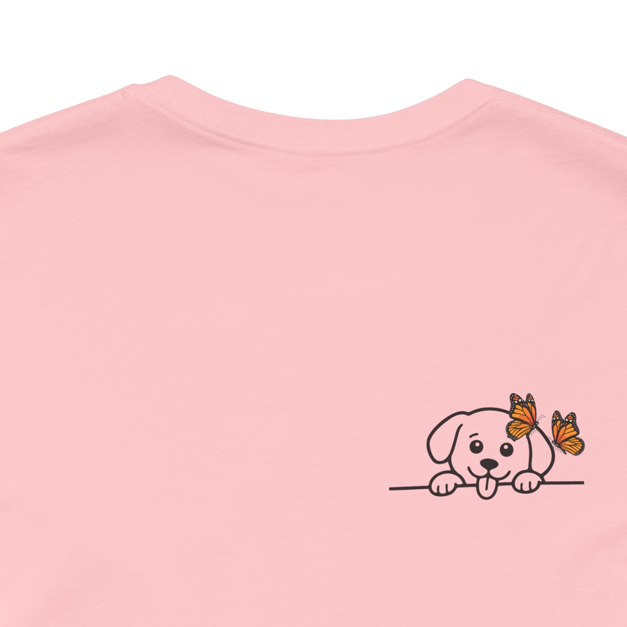 Dog Mom | Heart Paw Print T-Shirt – Cute Dog Lover Gift Adult Female