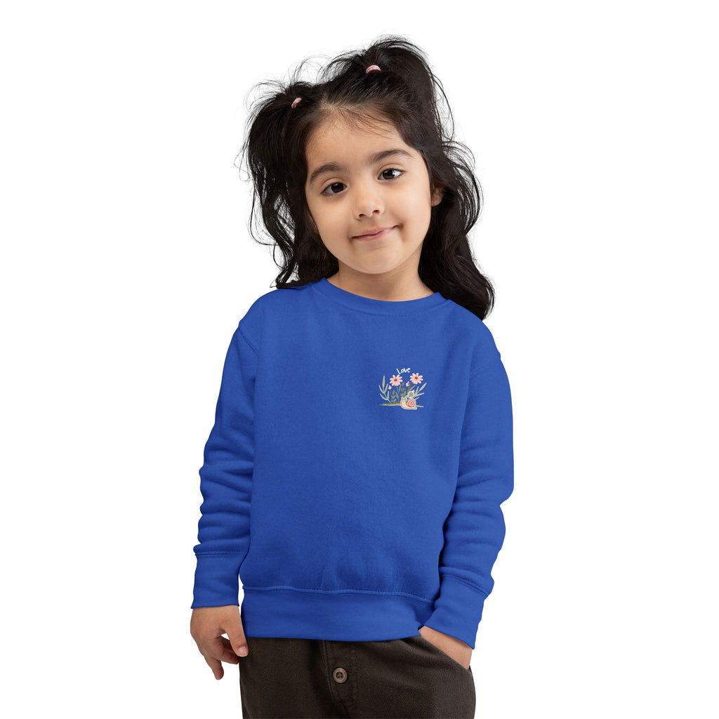 Toddler Retro Sweatshirt:  All You Need is Love