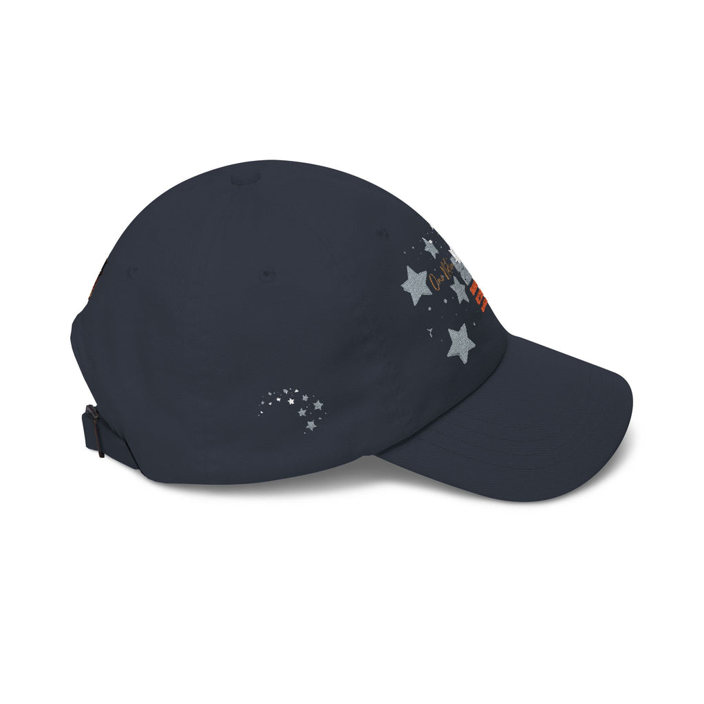 One Nation Under God | Embroidered Stars & Flag Dad Cap