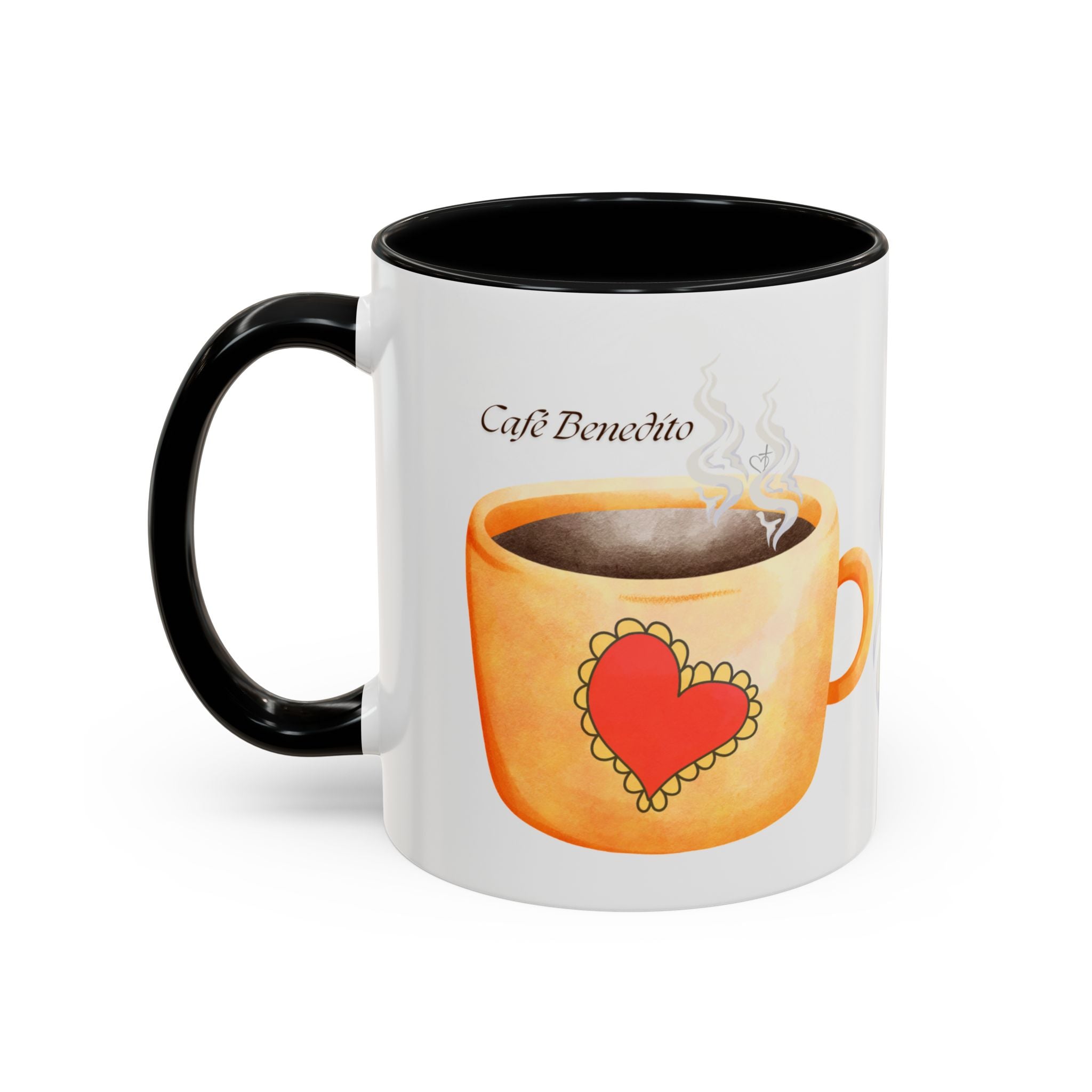 Café Bendito | Spanish Blessed Sunshine Coffee Mug –Morning Grace in Every Sip (11, 15oz)