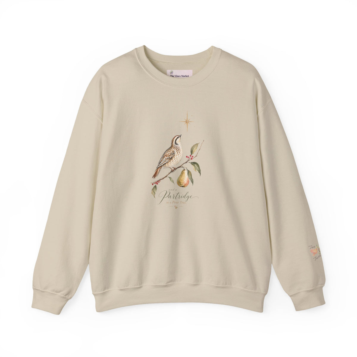 And a Partridge in a Pear Tree | Women's Christmas Crewneck Sweatshirt
