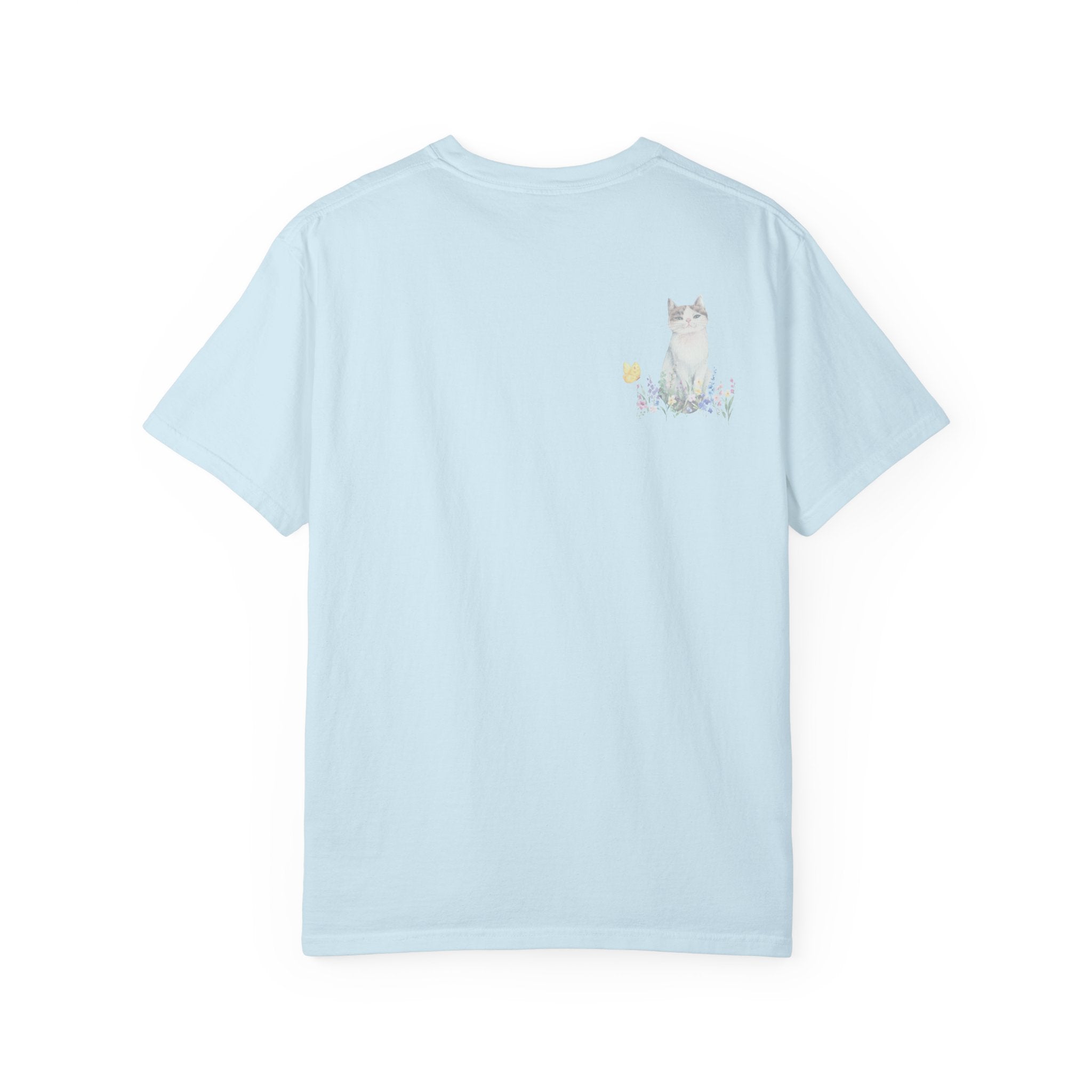 Adult Female Books, Kitties & Coffee Relaxed Tee;  A Blessed Life