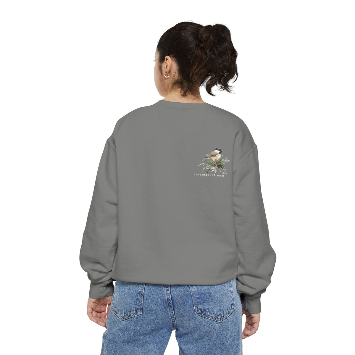 Spread Joy Like Snowflakes | Comfort Colors Snowman Sweatshirt