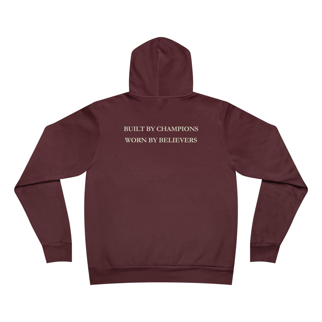 Champions Unisex Hoodie – Built by Champions, Worn by Believers