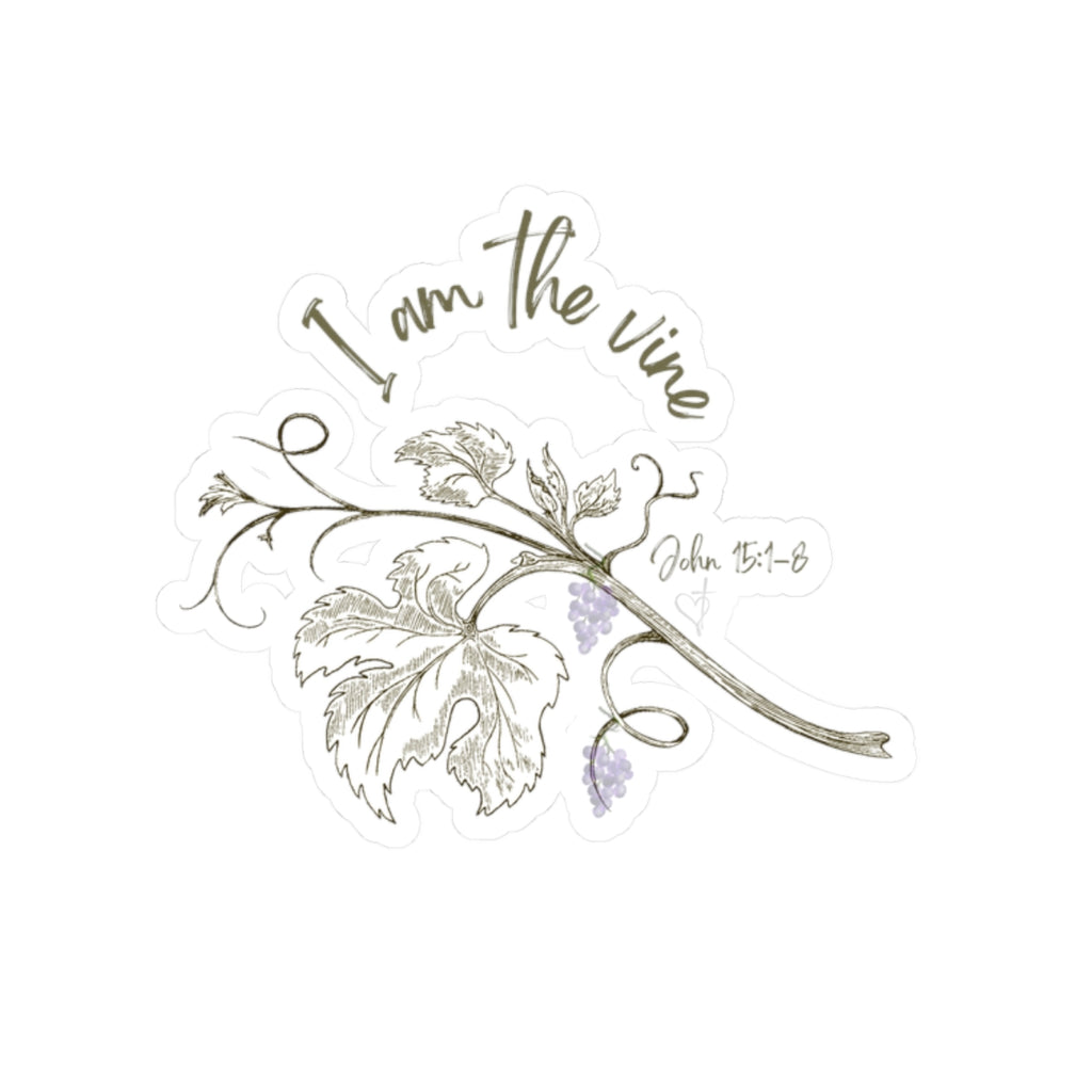 "I am the Vine"   Vinyl Sticker