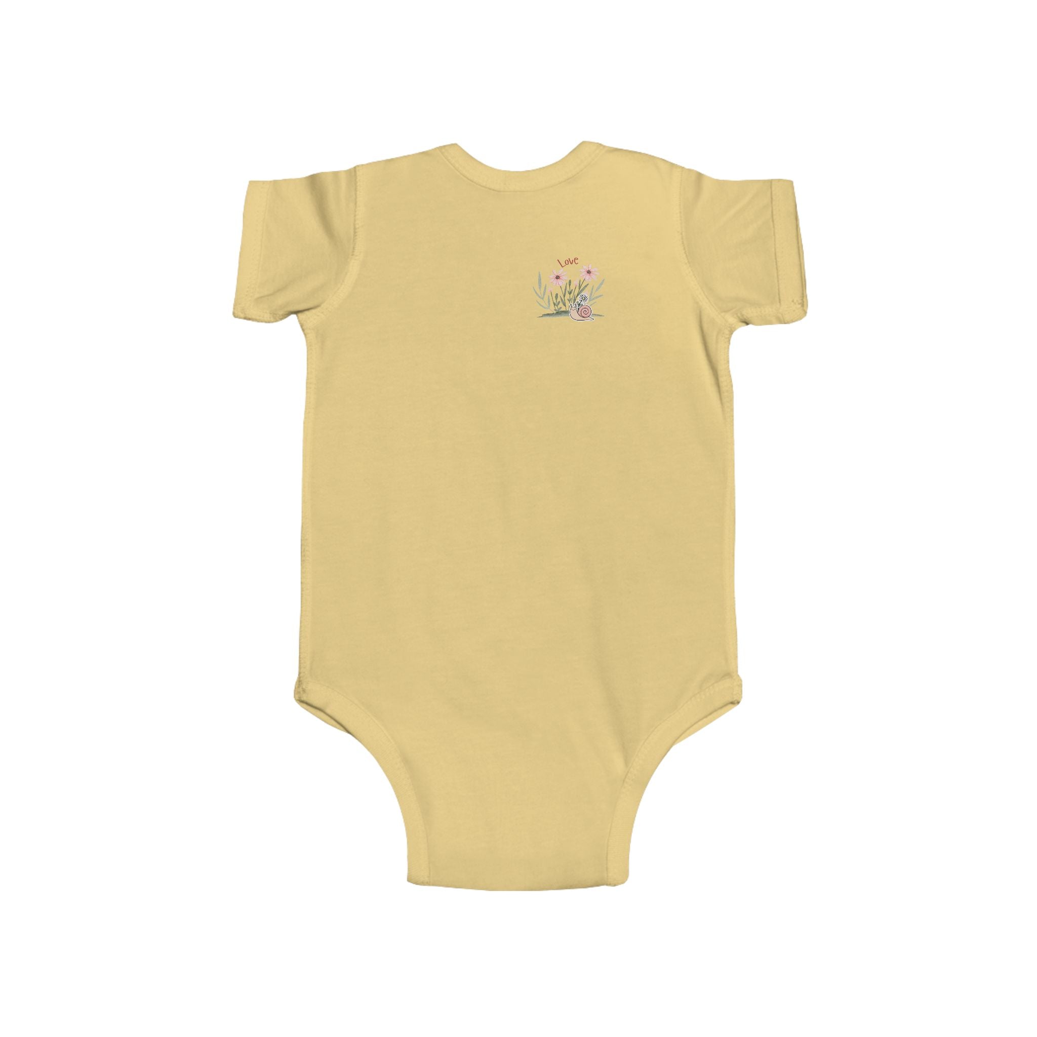 Infant Fine Jersey Retro Bodysuit:  All You Need is Love