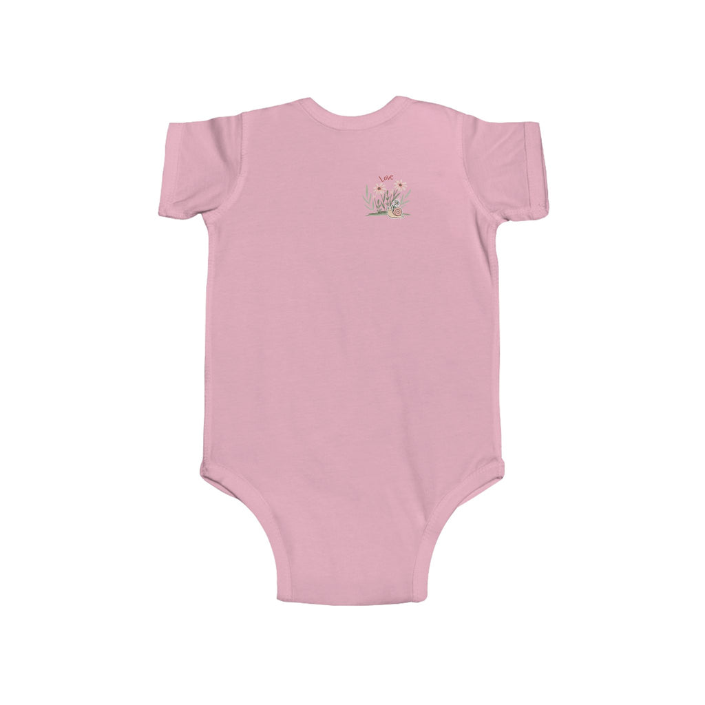 Infant Fine Jersey Retro Bodysuit:  All You Need is Love