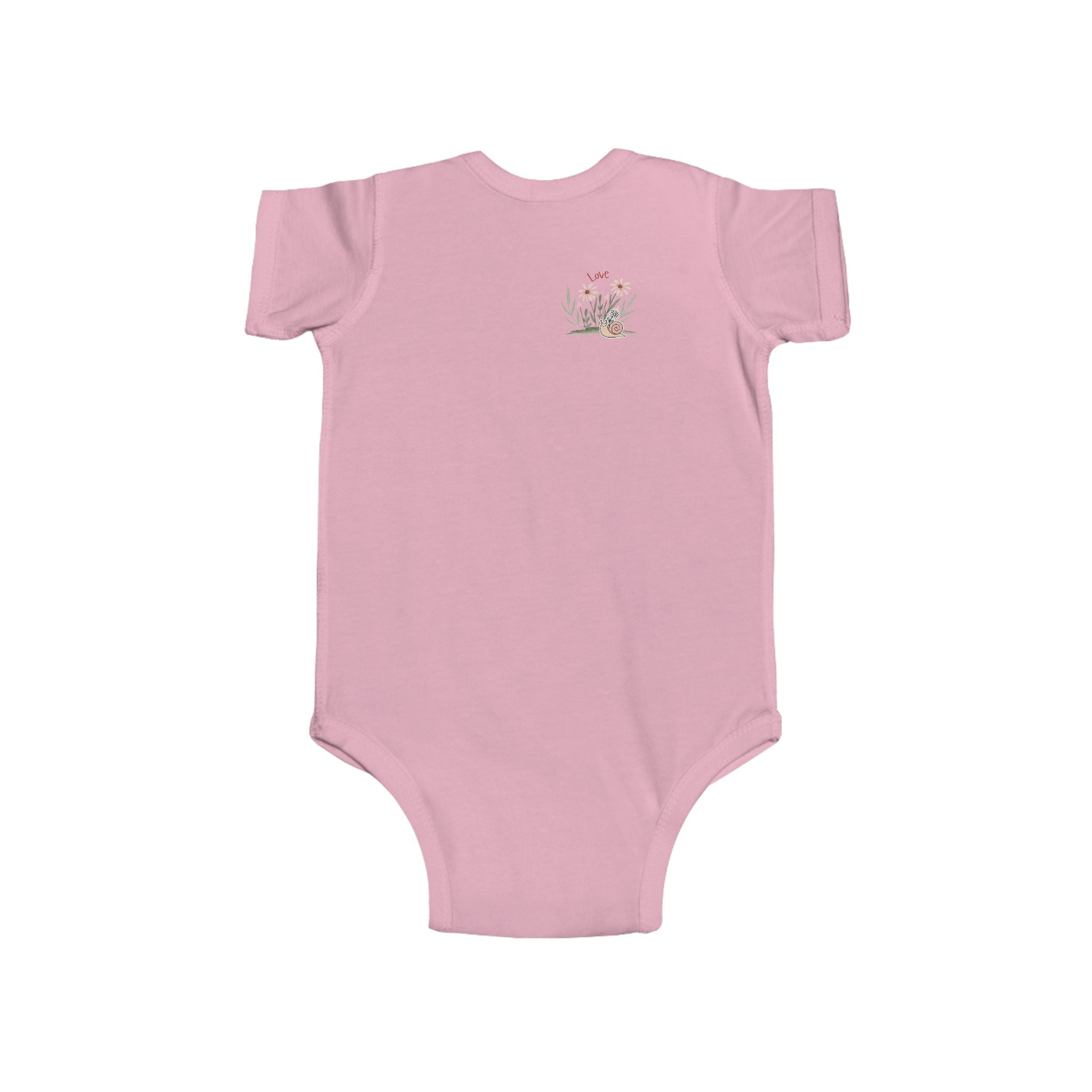 Infant Fine Jersey Retro Bodysuit:  All You Need is Love