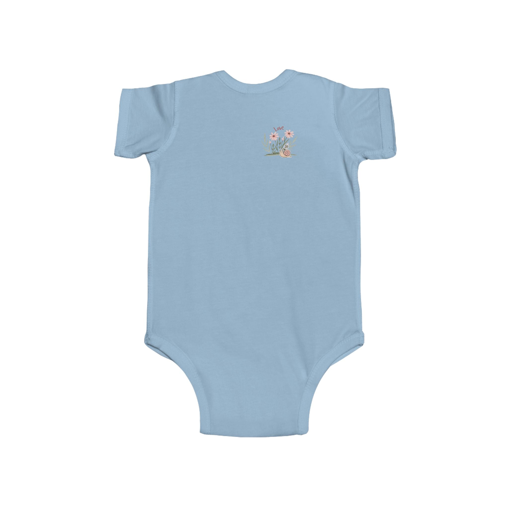 Infant Fine Jersey Retro Bodysuit:  All You Need is Love