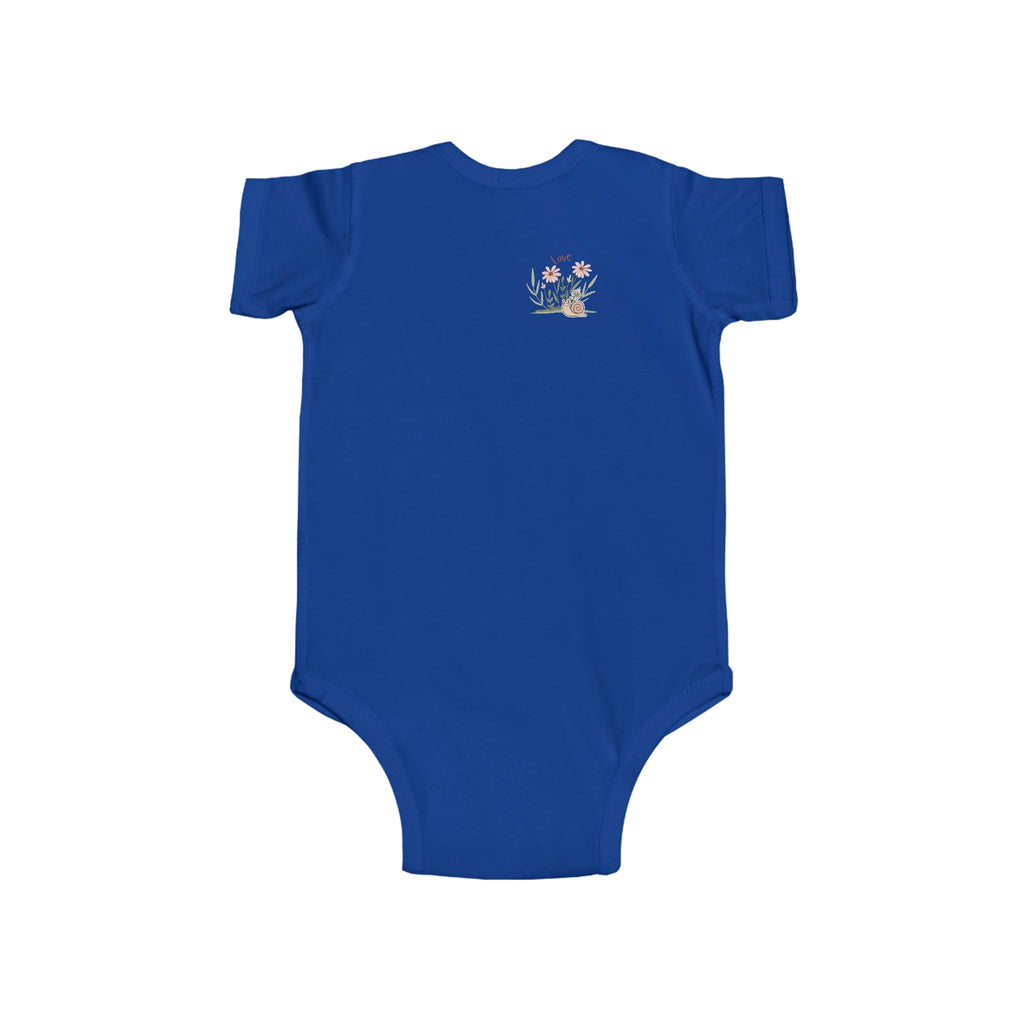 Infant Fine Jersey Retro Bodysuit:  All You Need is Love