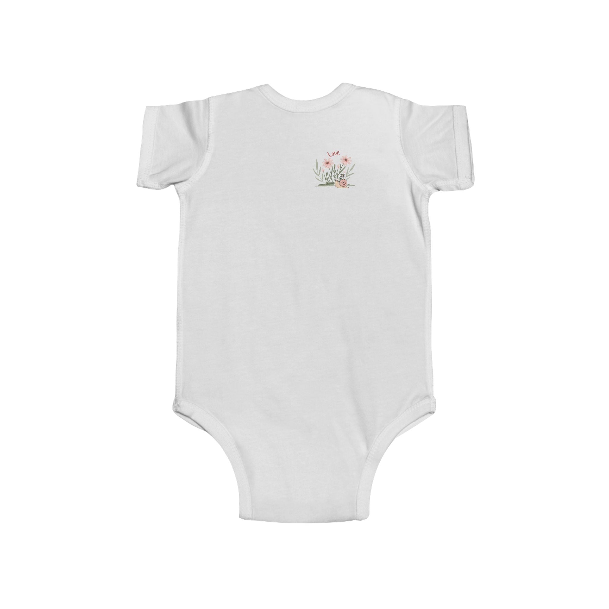 Infant Fine Jersey Retro Bodysuit:  All You Need is Love