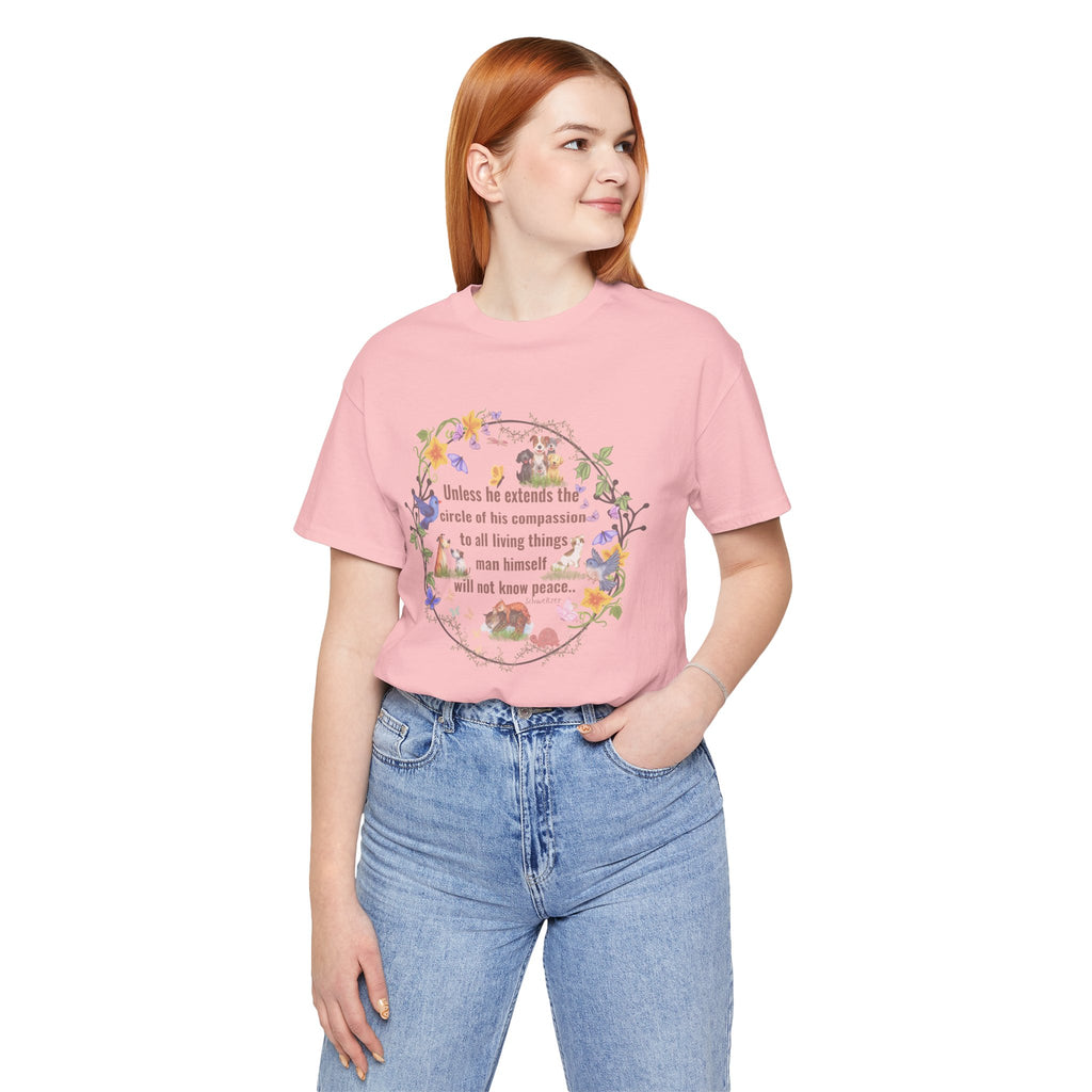 Circle of Compassion - Schweitzer Unisex Relaxed Comfort Tee