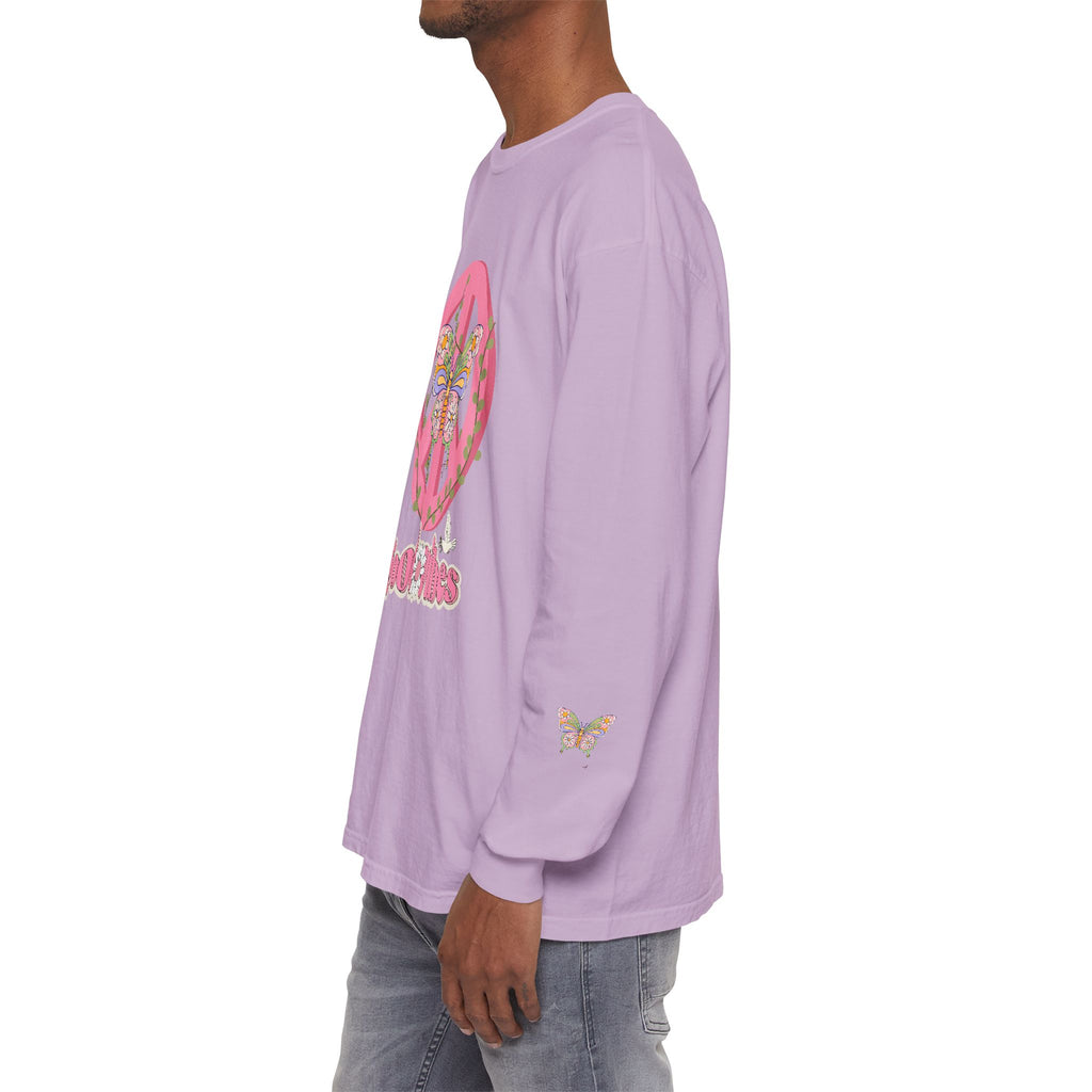 Good Vibes Peace and Love Soft Long Sleeve T-Shirt for Her