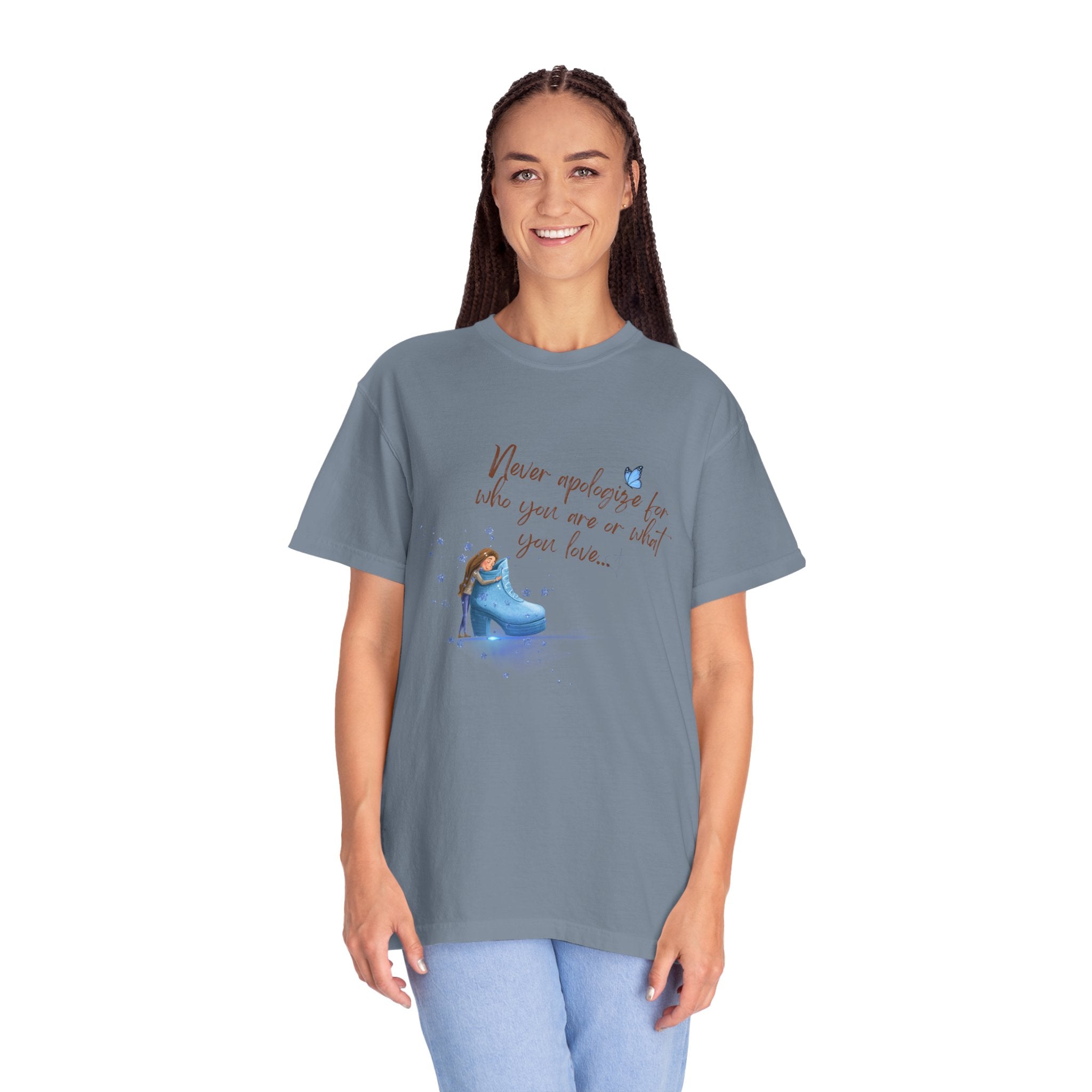 Never Apologize for What You Love   Women's Relaxed Tee
