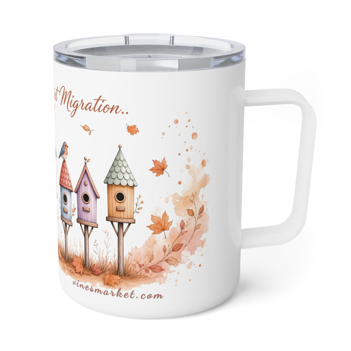Nature’s Quiet Migration | Home Insulated Travel Mug
