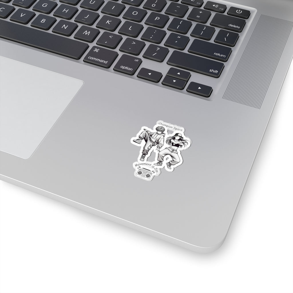 Hip Hop "Move with Joy Vinyl Sticker