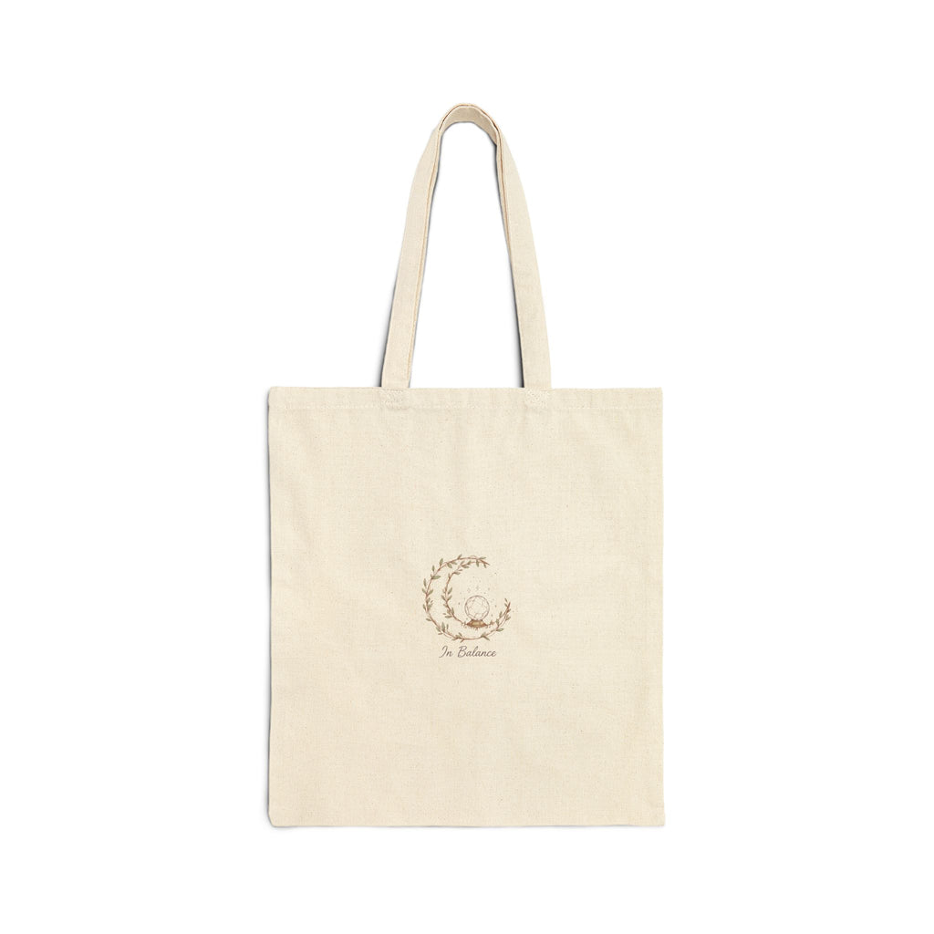 Gentle Moon Wreath Canvas Tote – Rest in Grace