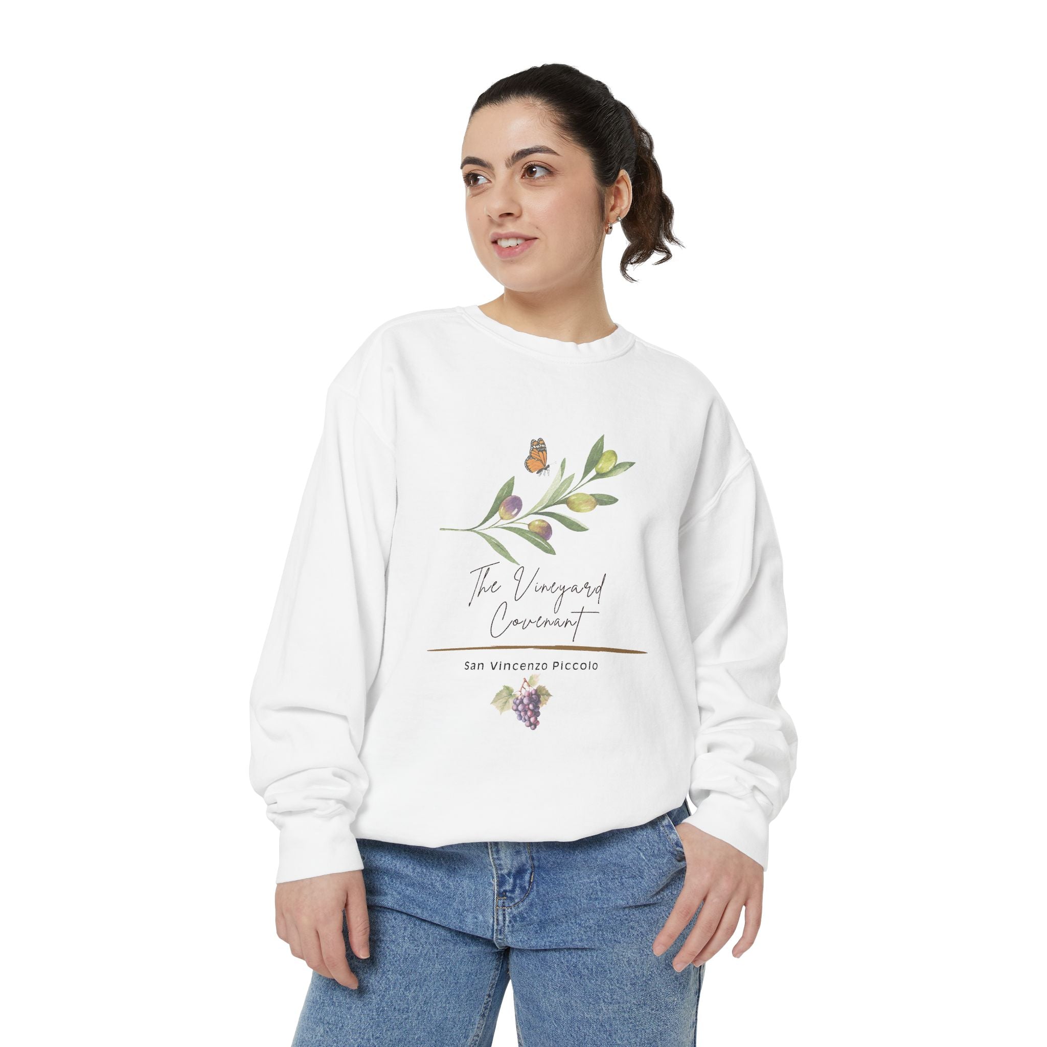 The Vineyard Covenant: Sarah’s Song — Women’s Crewneck Sweatshirt