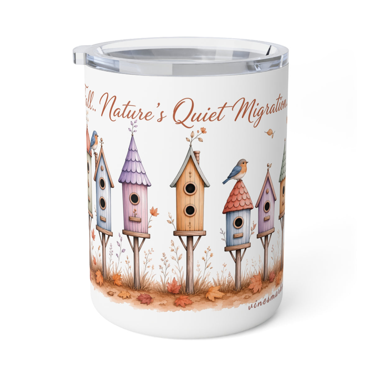 Nature’s Quiet Migration | Home Insulated Travel Mug