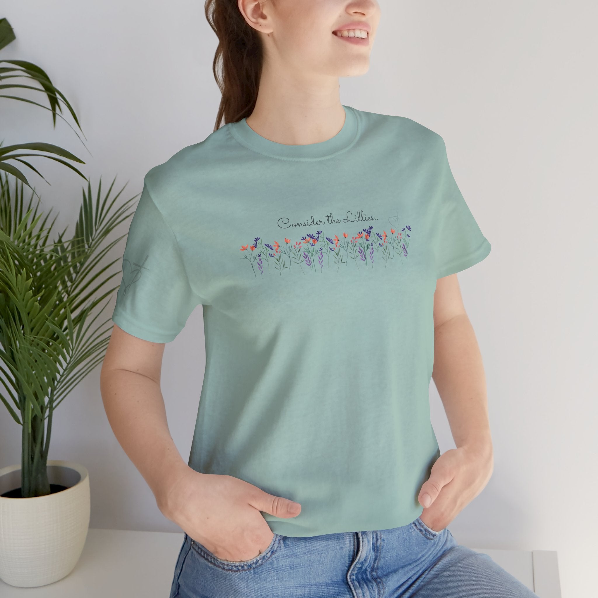 Women's Jersey Short Sleeve Tee – Consider the Lillies