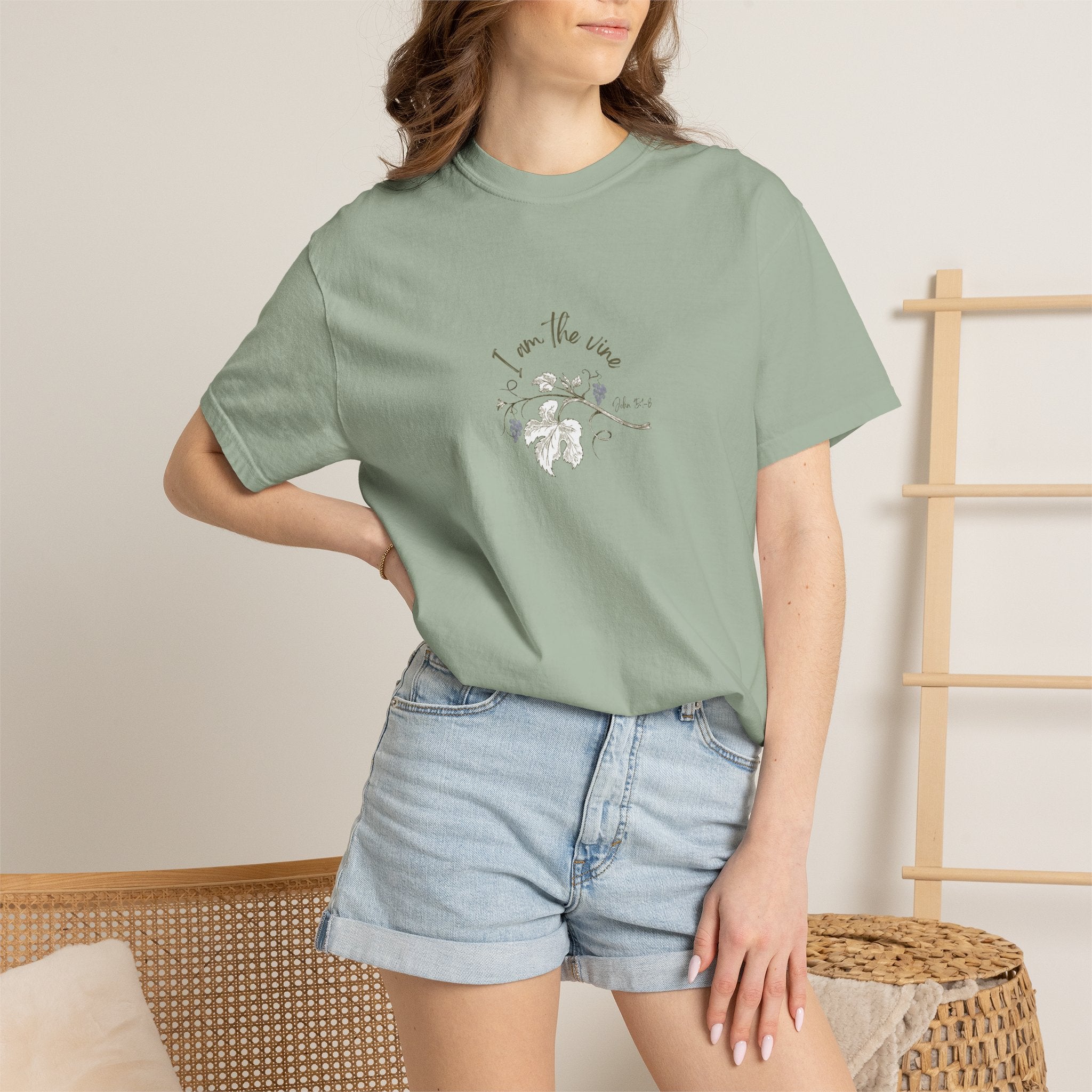 "I am the Vine":   Soft Relaxed Tee