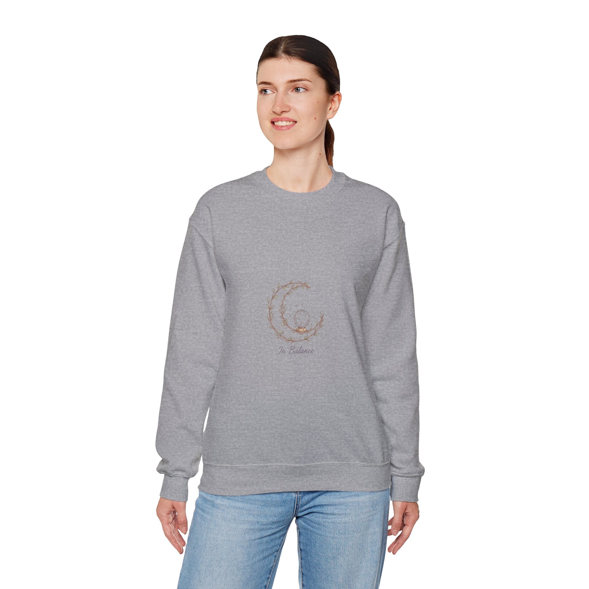 Women's Crew Neck Sweatshirt... In Balance With God