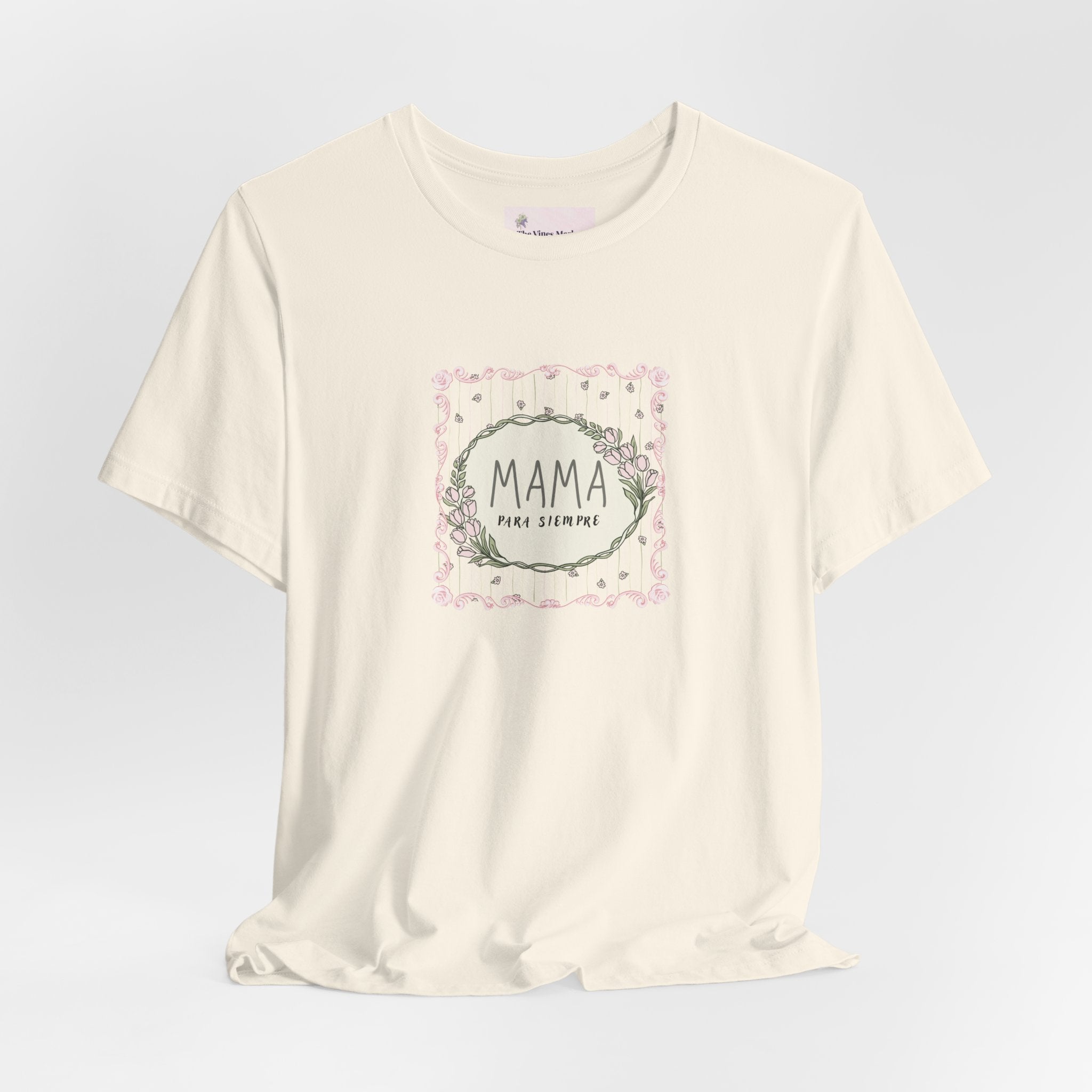 Mama Para Siempre | Spanish "Mom Forever" T-Shirt – Adult Female  Floral Mother's Day Gift