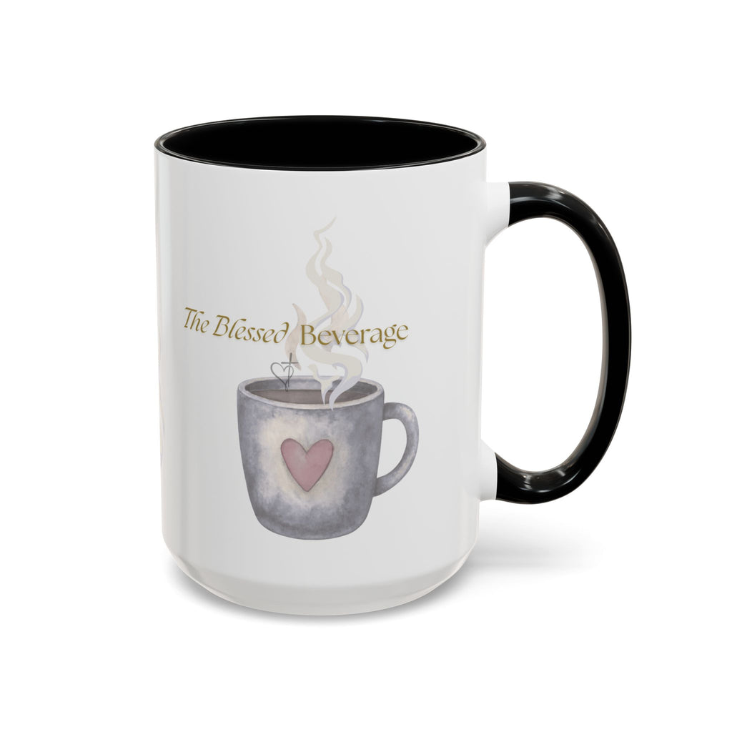 Blessed Beverage Ceramic Mug – Small Blessings for Your Morning (11, 15oz)