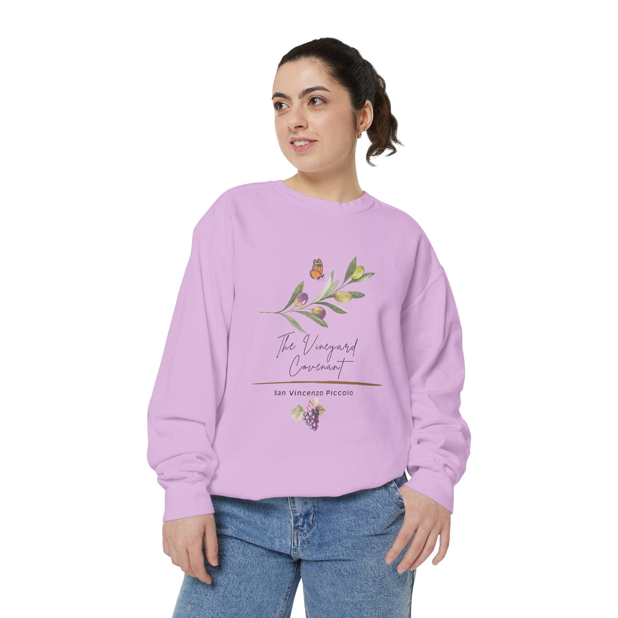 The Vineyard Covenant: Sarah’s Song — Women’s Crewneck Sweatshirt