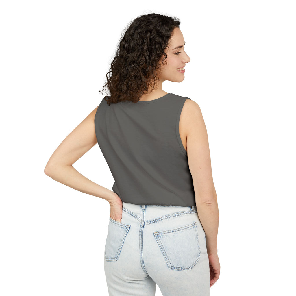 Soft Garment-Dyed Tank Top for Her:  Unity Heals