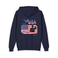 Youth Patriot 250 Anniversary Under God Heavy Blend Zipped Hoodie