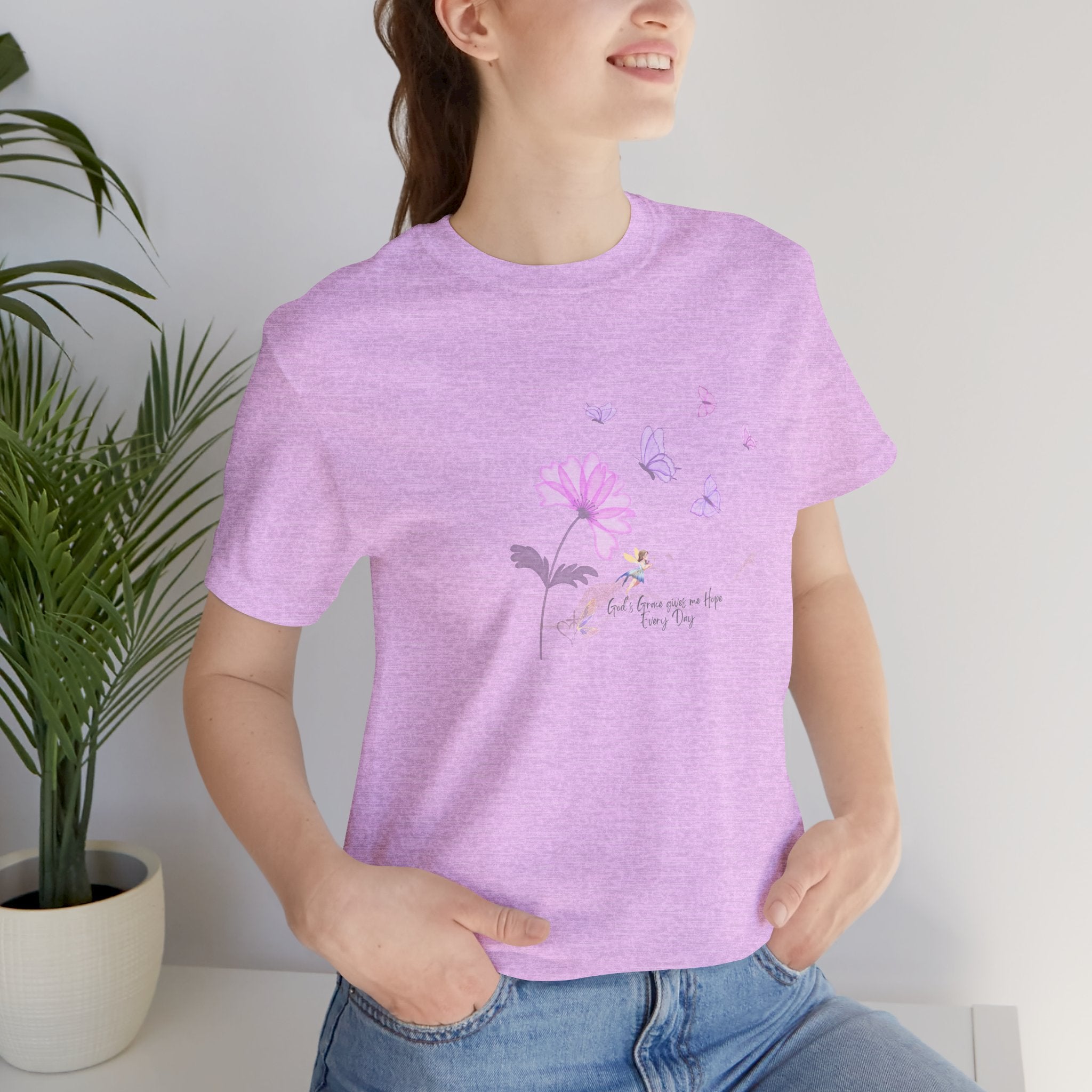 God's Grace Gives Me Hope Tee – Butterflies & Bloom
