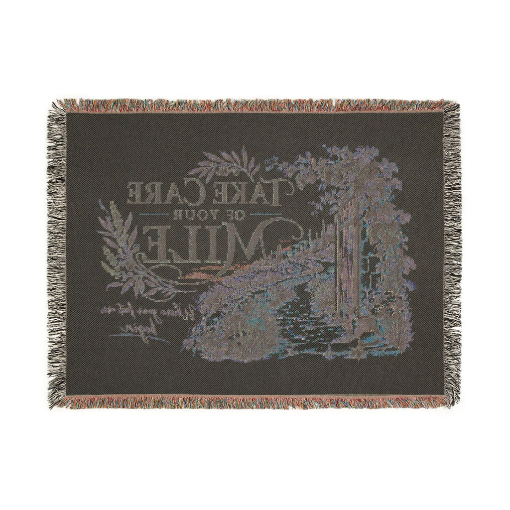 The Vineyard Covenant: Sarah’s Song — Woven Throw Blanket