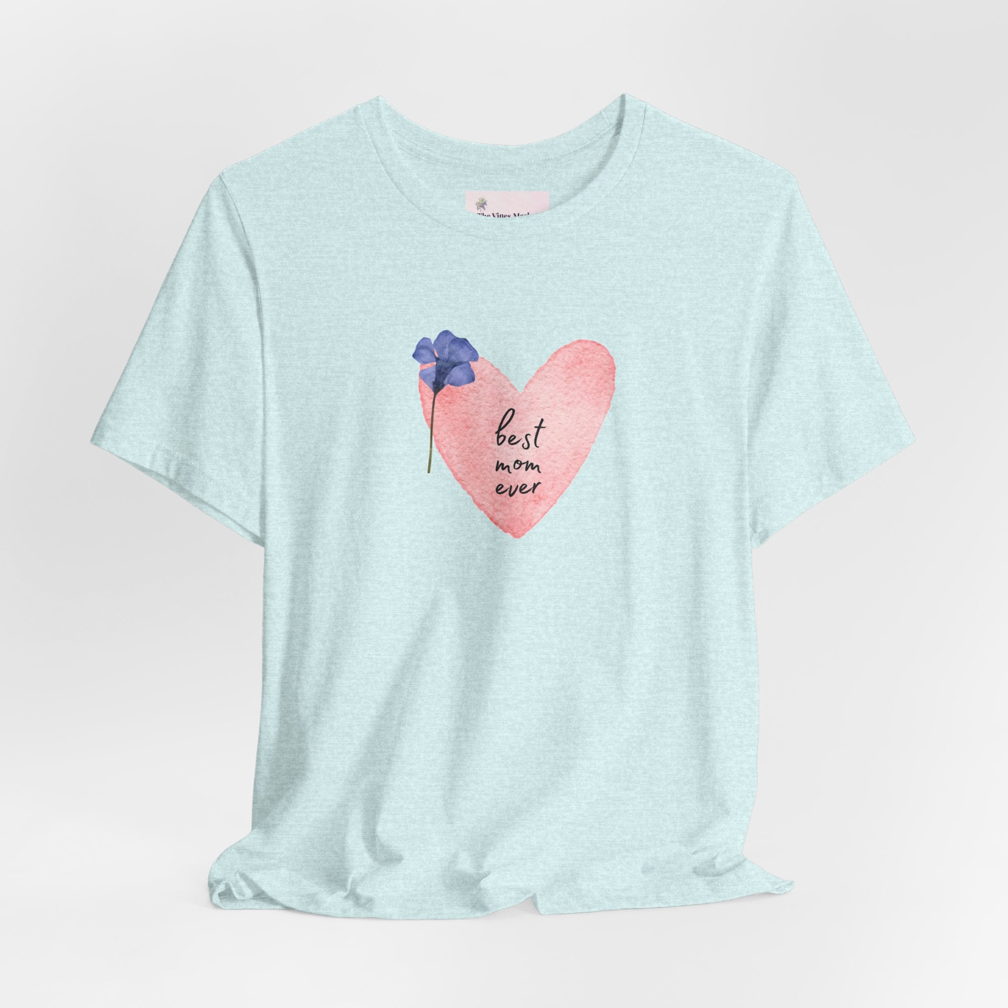 Best Mom Ever Watercolor Adult Female Tee