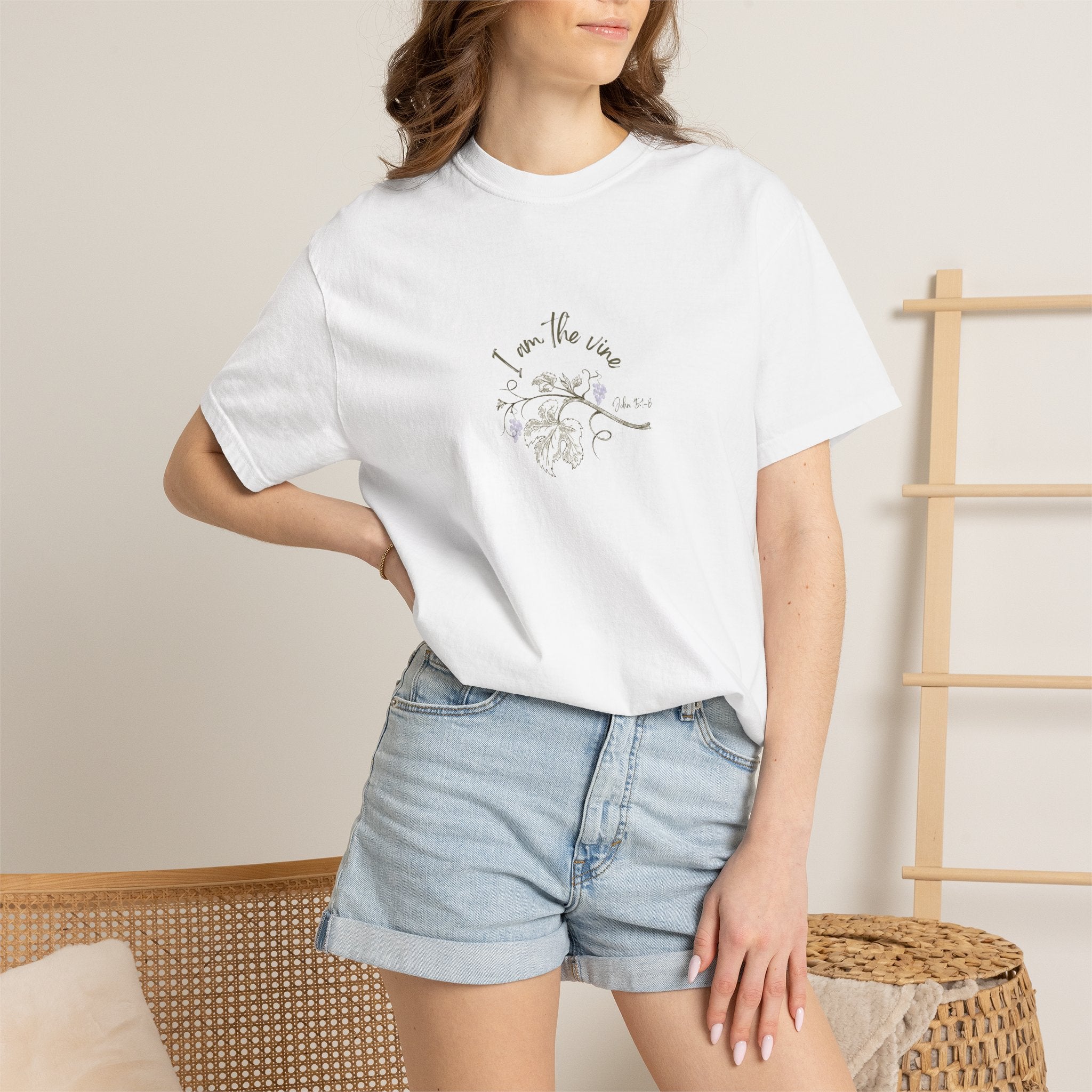 "I am the Vine":   Soft Relaxed Tee