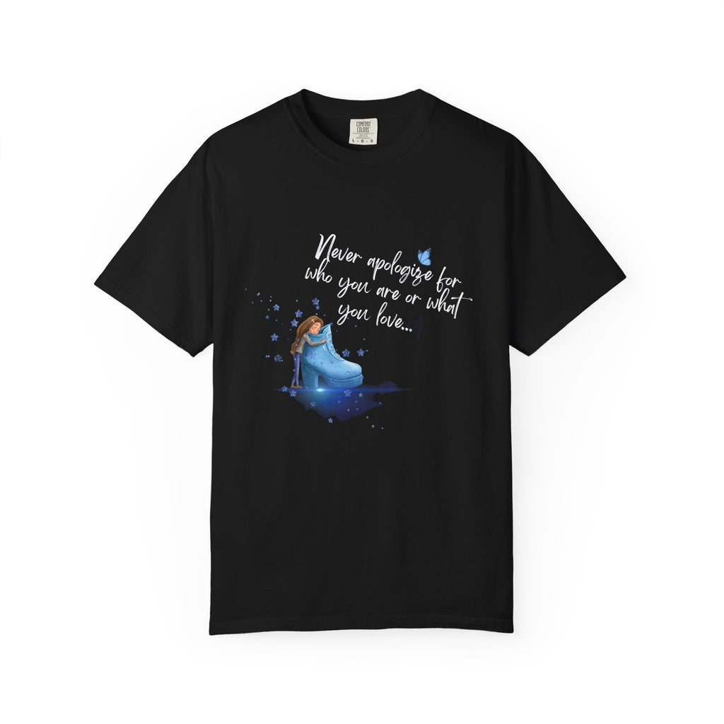 Never Apologize for What You Love   Women's Relaxed Tee