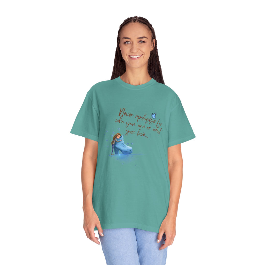Never Apologize for What You Love   Women's Relaxed Tee