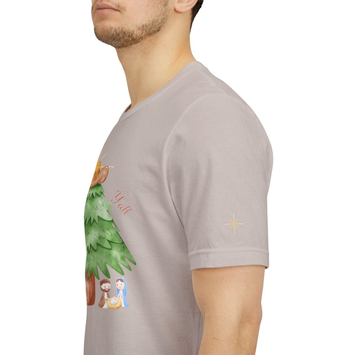 Glory to God Y'all | Women's Faith-Forward Cotton Tee