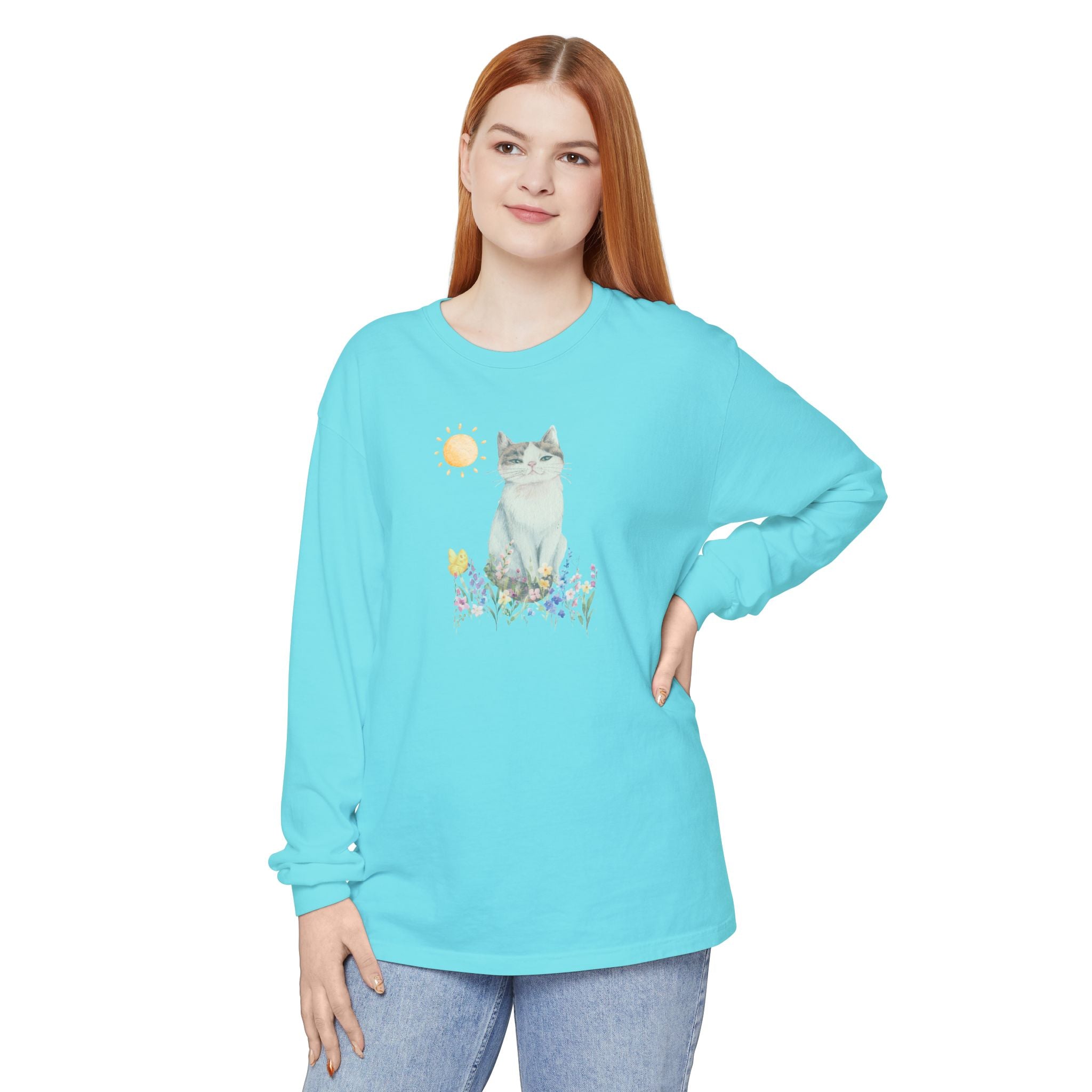 Be the Light:  Matthew 5:14 Women's Long Sleeve Soft Faith Tee