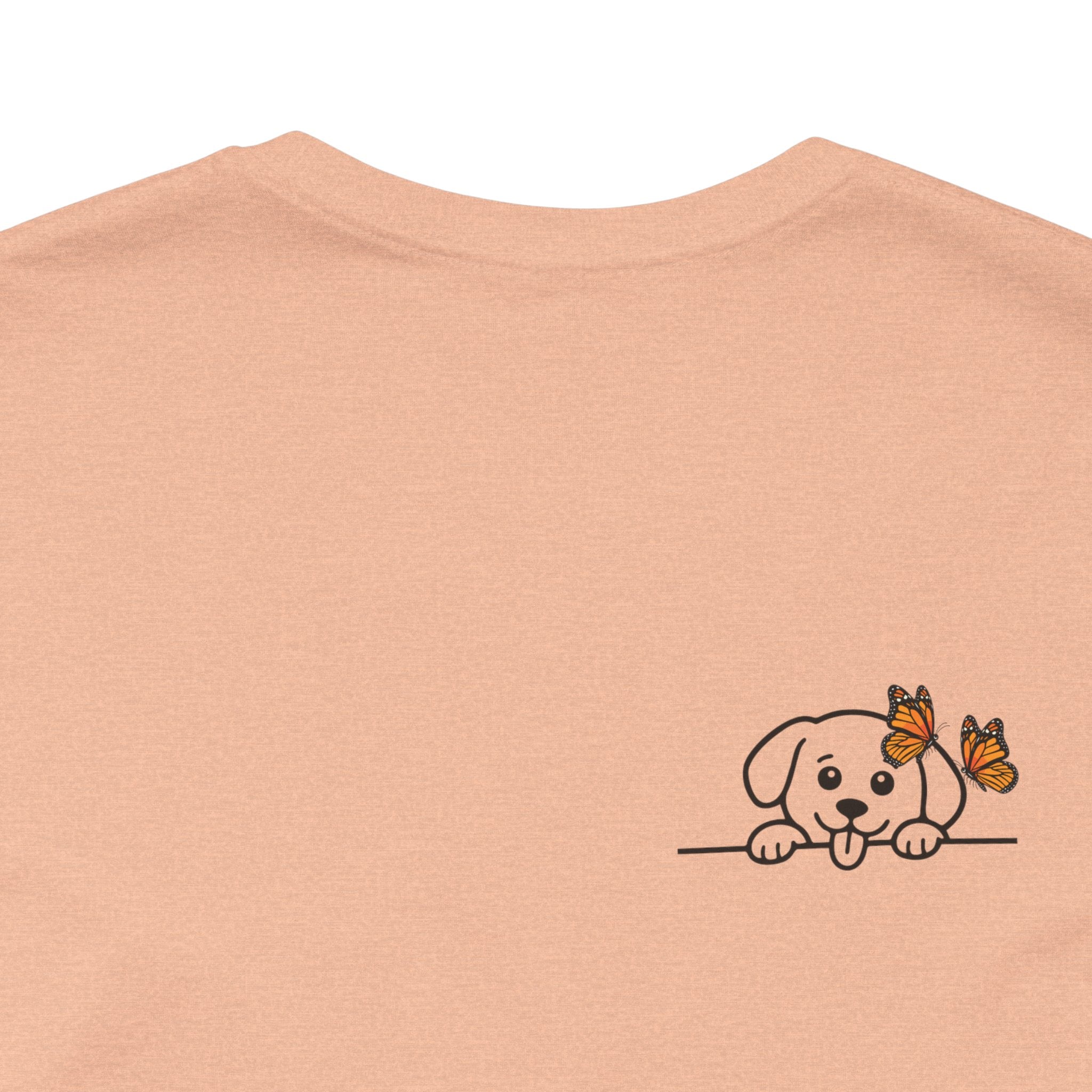 Dog Mom | Heart Paw Print T-Shirt – Cute Dog Lover Gift Adult Female