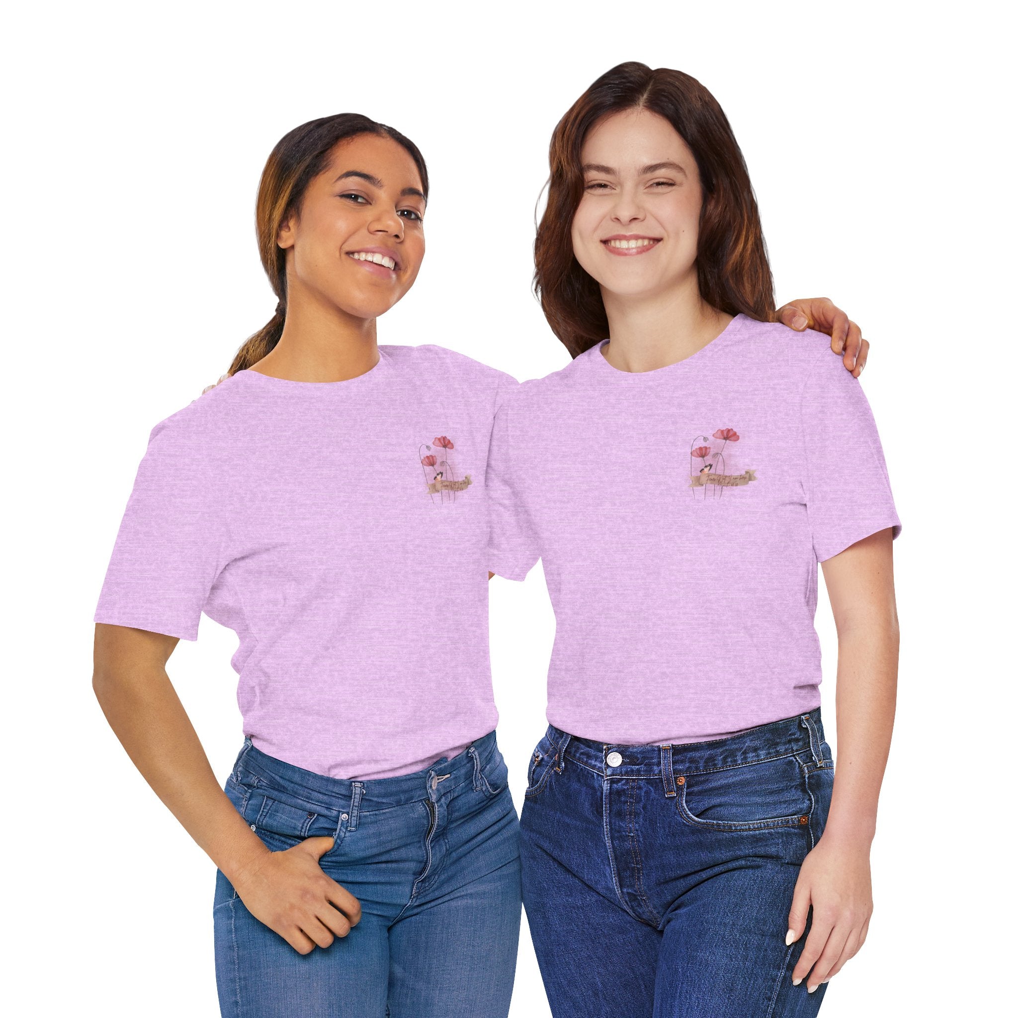 Fear Not - I am here..  Adult Female Relaxed Comfort Tee