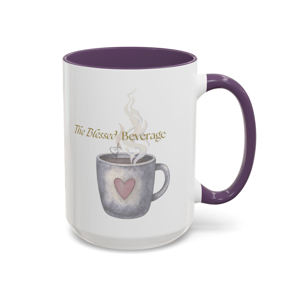 Blessed Beverage Ceramic Mug – Small Blessings for Your Morning (11, 15oz)